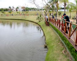 DIA DOS PAIS É COMEMORADO COM COMPETIÇÃO DE PESCA NO ALPHAVILLE