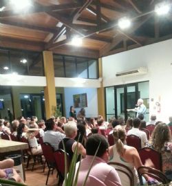 MAIS DE 60 PESSOAS PARTICIPAM DE PALESTRA SOBRE COMBATE AS DROGAS NO ALPHAVILLE CUIABÁ